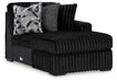Midnight-Madness - Onyx - Raf Corner Chaise - Tallahassee Discount Furniture (FL)
