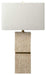Laddner - Poly Table Lamp - Beige - Tallahassee Discount Furniture (FL)