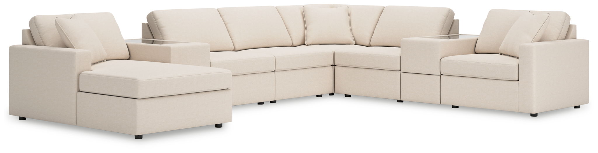 Modmax - Oyster - Sectional - Tallahassee Discount Furniture (FL)