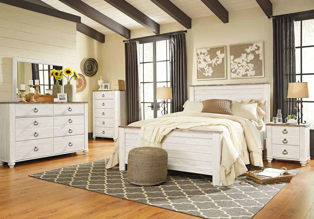 Willowton - Panel Bed - Tallahassee Discount Furniture (FL)