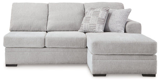 Gabyleigh - Nickel - Raf Sofa Chaise - Tallahassee Discount Furniture (FL)