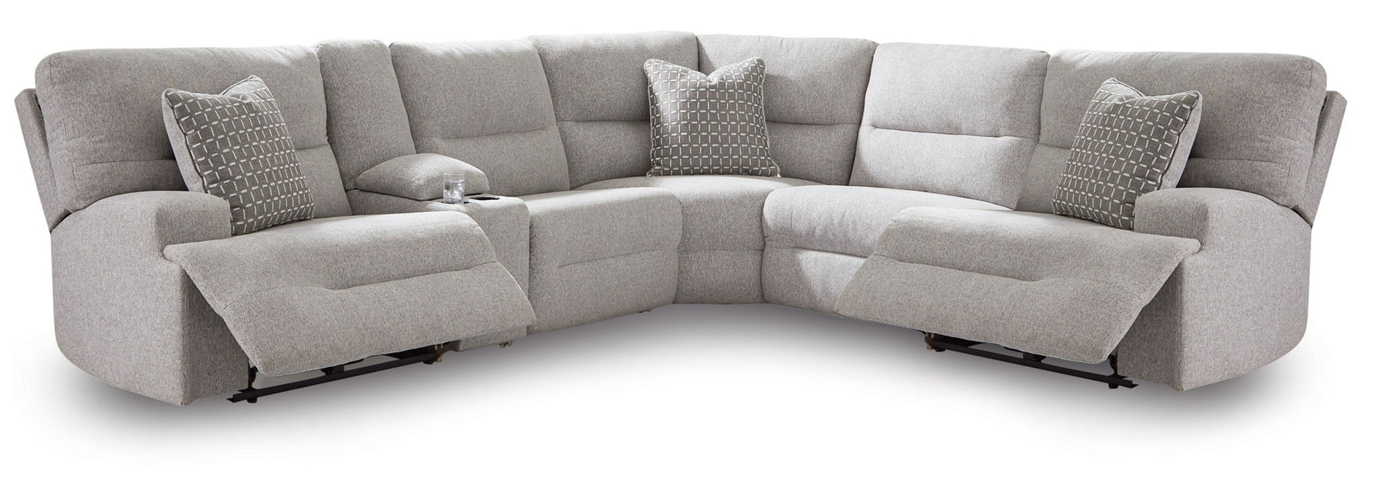Acklen Place - Reclining Sectional - Tallahassee Discount Furniture (FL)