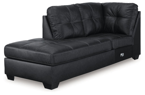 Barlin Mills - Carbon - Laf Corner Chaise - Tallahassee Discount Furniture (FL)