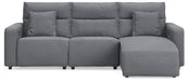 Modmax II - Reclining Sectional - Salt And Pepper - Tallahassee Discount Furniture (FL)