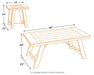 Noorbrook - Black / Pewter - Occasional Table Set (Set of 3) - Tallahassee Discount Furniture (FL)