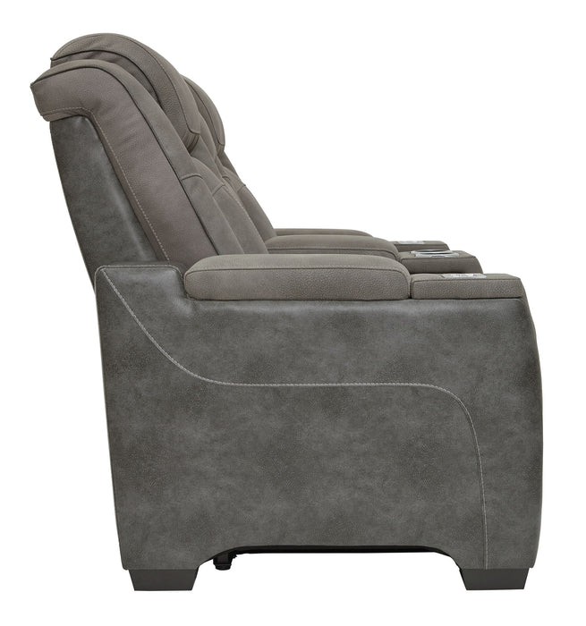 Next-Gen Durapella - Power Reclining Loveseat - Tallahassee Discount Furniture (FL)