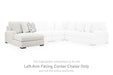 Misty-Lakes - LAF Corner Chaise - Chalk - Tallahassee Discount Furniture (FL)