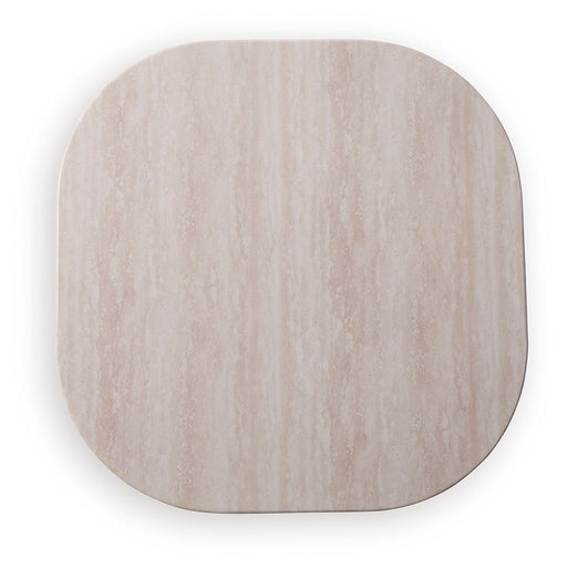 Dolan Creek - Square End Table - Beige / Brown - Tallahassee Discount Furniture (FL)