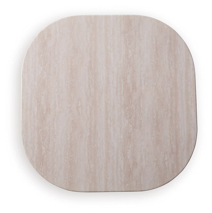 Dolan Creek - Square End Table - Beige / Brown - Tallahassee Discount Furniture (FL)