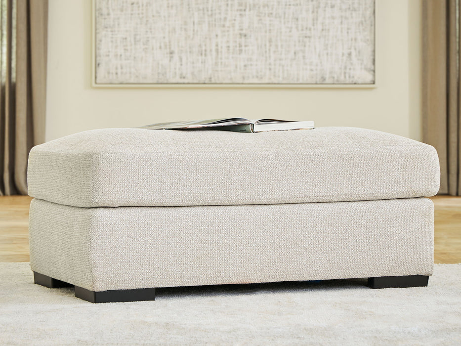Conlee-Pike - Ottoman - Linen - Tallahassee Discount Furniture (FL)