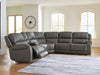 5Z - Pittson - Power Reclining Sectional - Tallahassee Discount Furniture (FL)