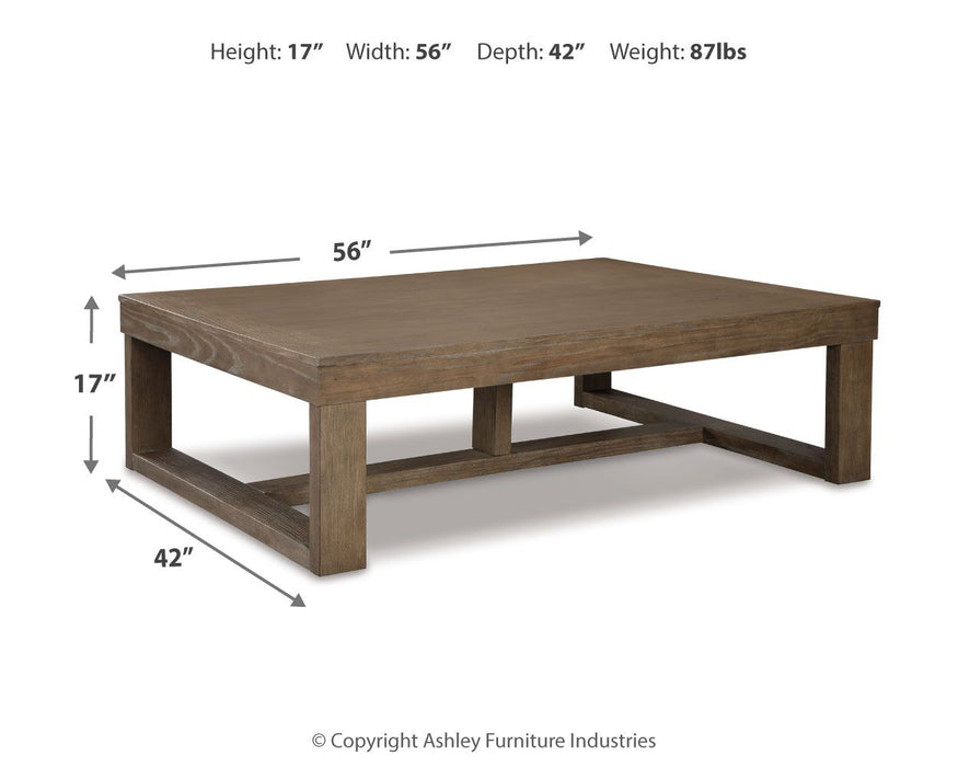 Cariton - Rectangular Cocktail Table - Gray - Tallahassee Discount Furniture (FL)