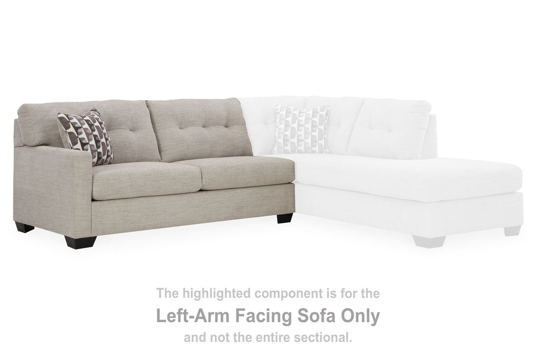 Mahoney - Pebble - Laf Sofa - Tallahassee Discount Furniture (FL)
