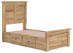 Makidern - Panel Storage Bed With 2 Under Bed Storage Units - Tallahassee Discount Furniture (FL)