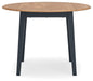 Gesthaven - Round Dining Room Drop Leaf Table Set - Tallahassee Discount Furniture (FL)