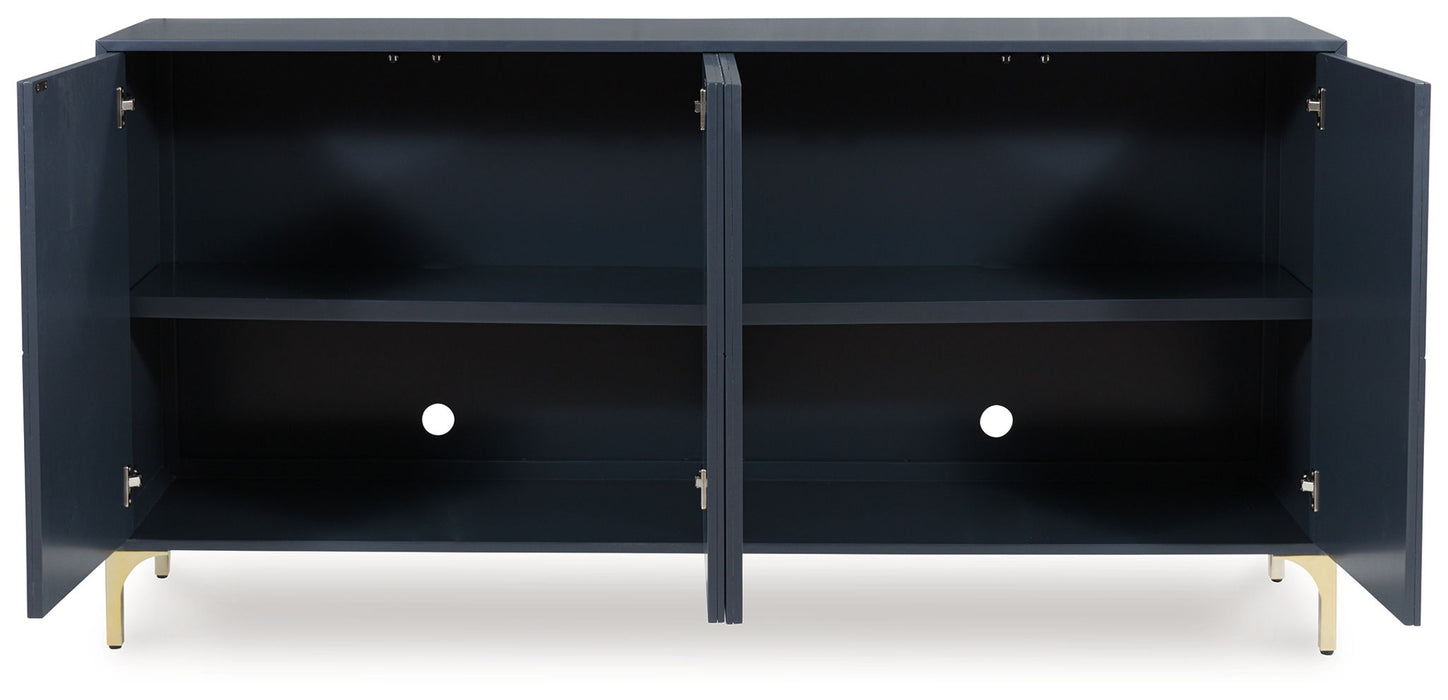 Loirwick - Dark Blue - Accent Cabinet - Tallahassee Discount Furniture (FL)