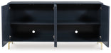 Loirwick - Dark Blue - Accent Cabinet - Tallahassee Discount Furniture (FL)