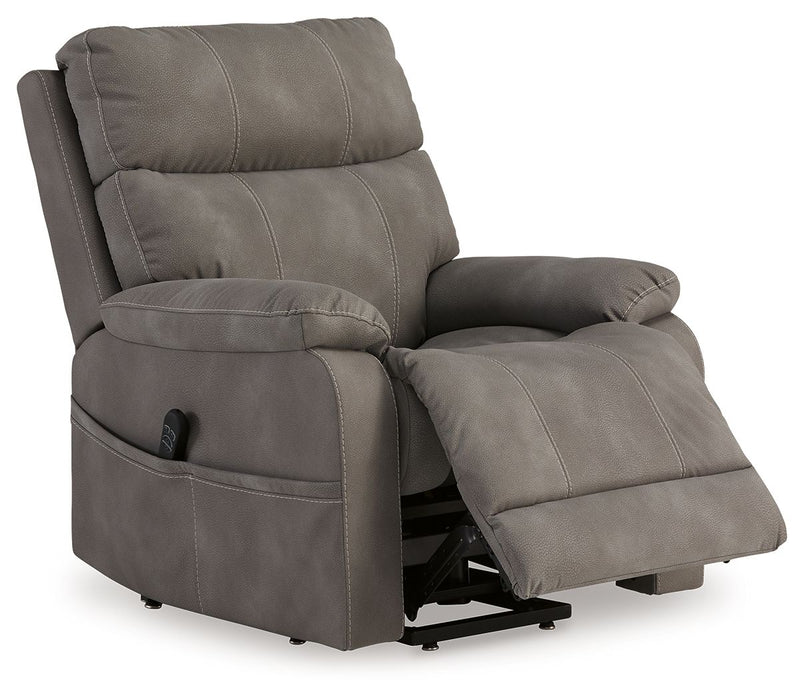 Next-Gen Durapella - Power Lift Recliner - Tallahassee Discount Furniture (FL)