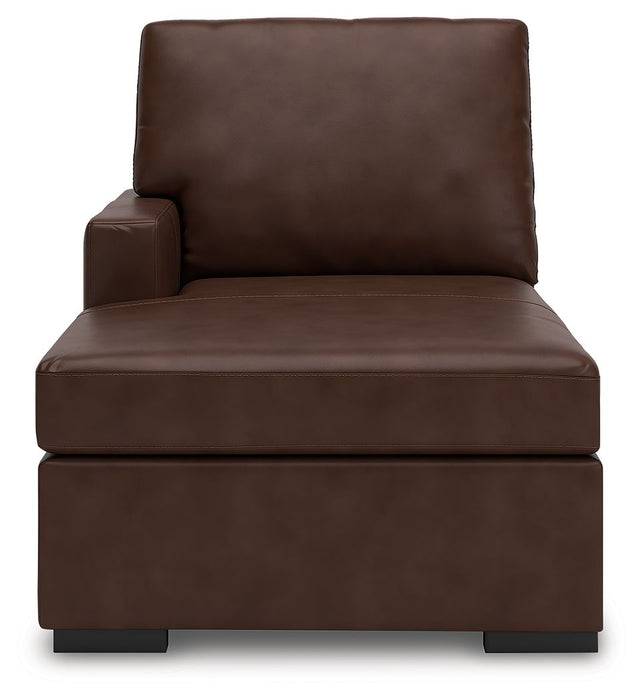 McDowlan - Coffee - LAF Corner Chaise - Tallahassee Discount Furniture (FL)