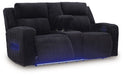 Forest Lake - Power Reclining Loveseat With Console / Adj Headrest - Tallahassee Discount Furniture (FL)