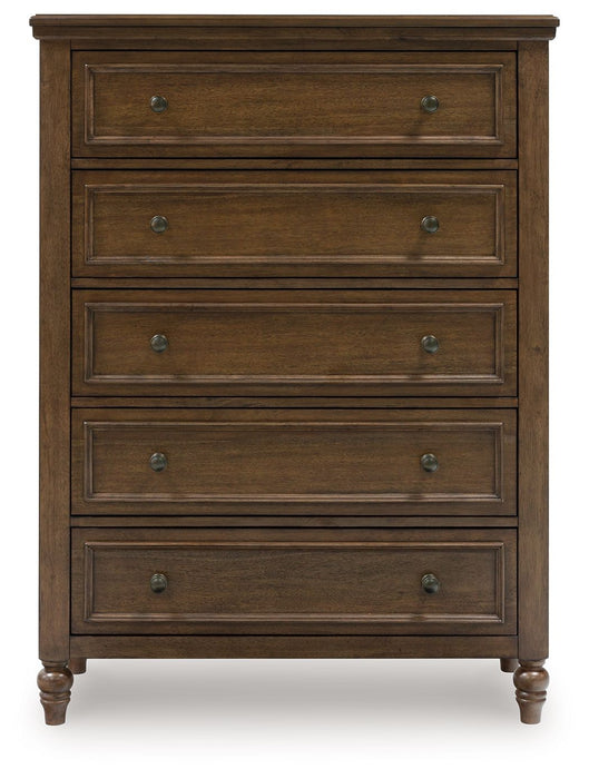 Sturlayne - Brown - Five Drawer Chest - Tallahassee Discount Furniture (FL)