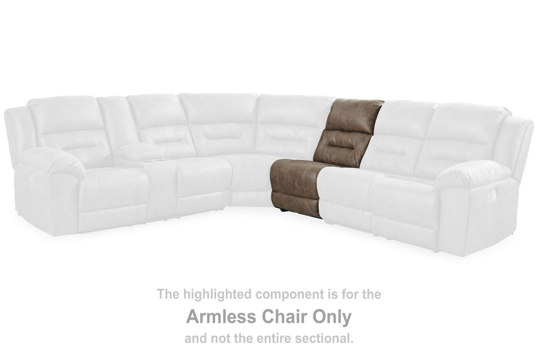 Ravenel - Fossil - Armless Chair - Tallahassee Discount Furniture (FL)