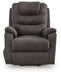 Snowfield - Gunmetal - Power Lift Recliner - Tallahassee Discount Furniture (FL)
