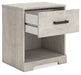 Shawburn - Gray - One Drawer Night Stand - Tallahassee Discount Furniture (FL)