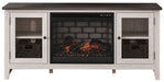 Dorrinson - TV Stand With Fireplace Insert - Tallahassee Discount Furniture (FL)