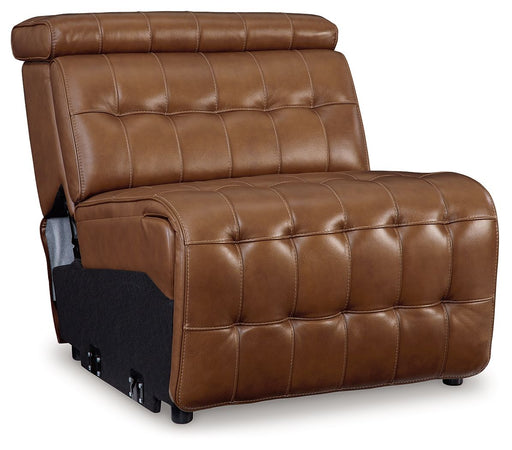Temmpton - Chocolate - Armless Chair / Manual Headrest - Tallahassee Discount Furniture (FL)
