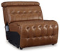 Temmpton - Chocolate - Armless Chair / Manual Headrest - Tallahassee Discount Furniture (FL)
