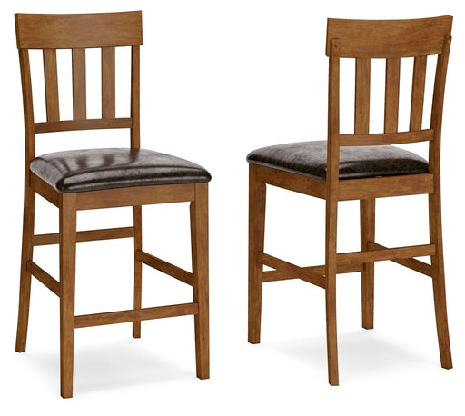 Ralene - Upholstered Barstool (Set of 2) - Medium Brown - Tallahassee Discount Furniture (FL)