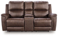 Bleckley - Power Reclining Loveseat With Console / Adjustable Headrest - Tallahassee Discount Furniture (FL)