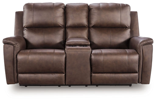 Bleckley - Power Reclining Loveseat With Console / Adjustable Headrest - Tallahassee Discount Furniture (FL)