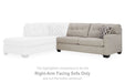 Mahoney - Pebble - Raf Sofa - Tallahassee Discount Furniture (FL)