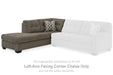 Mahoney - Chocolate - Laf Corner Chaise - Tallahassee Discount Furniture (FL)