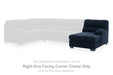 SimpleJoy - RAF Corner Chaise - Navy - Tallahassee Discount Furniture (FL)