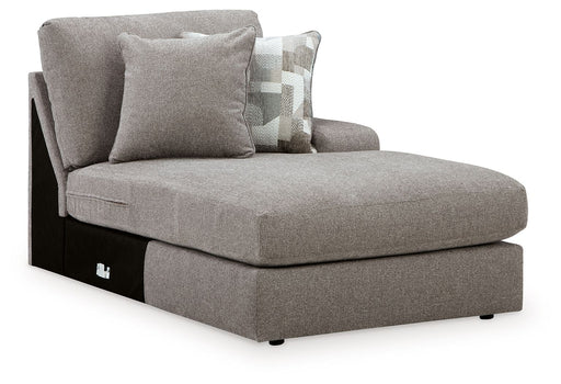 Lindon - RAF Corner Chaise - Smoke - Tallahassee Discount Furniture (FL)