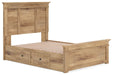 Makidern - Panel Storage Bed With Under Bed Storage Unit - Tallahassee Discount Furniture (FL)