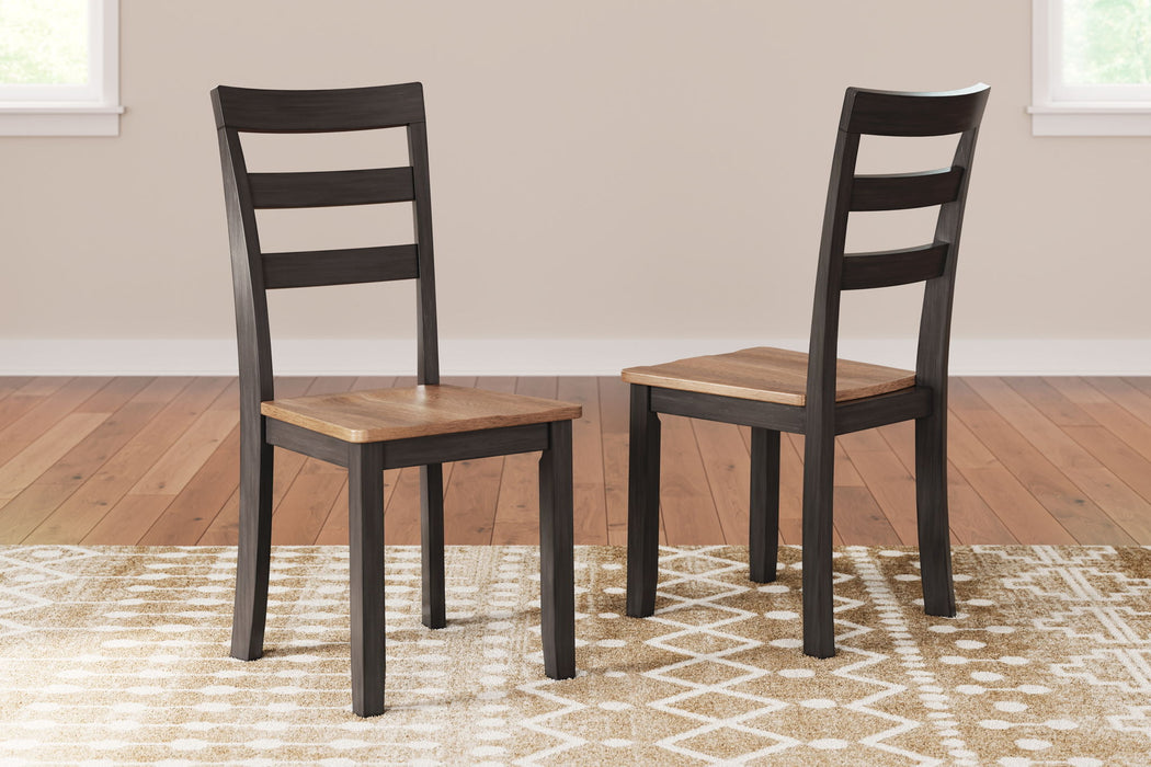 Gesthaven - Dining Room Side Chair (Set of 2) - Tallahassee Discount Furniture (FL)
