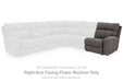 Next-gen Durapella - Slate - Raf Zero Wall Power Recliner - Tallahassee Discount Furniture (FL)