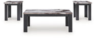 Jazmore - Dark Brown - Occasional Table Set (Set of 3) - Tallahassee Discount Furniture (FL)