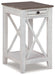 Adalane - Accent Table - White / Gray - Tallahassee Discount Furniture (FL)