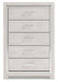 Altyra - White - Five Drawer Chest - Tallahassee Discount Furniture (FL)