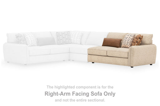 Seyler - Sand - RAF Sofa - Tallahassee Discount Furniture (FL)