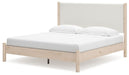 Cadmori - Upholstered Panel Bed - Tallahassee Discount Furniture (FL)