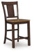 Rylandeen - Barstool (Set of 2) - Light Brown / Dark Brown - Tallahassee Discount Furniture (FL)