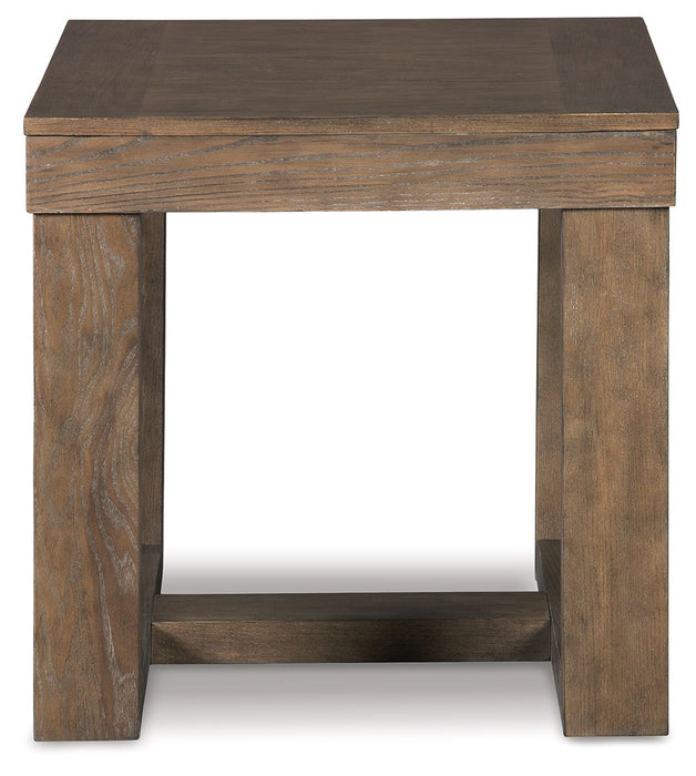 Cariton - Square End Table - Gray - Tallahassee Discount Furniture (FL)