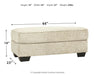 Monaghan - Sandstone - Ottoman - Tallahassee Discount Furniture (FL)