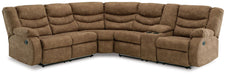 Partymate - Reclining Sectional - Tallahassee Discount Furniture (FL)